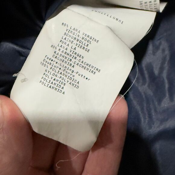 Armani Size 6 Women's Wool Coat Made in Italy SZ 42 Collezioni S - Picture 10 of 10